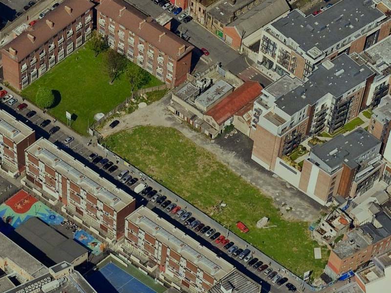The Granby pop up park at Dominick Street