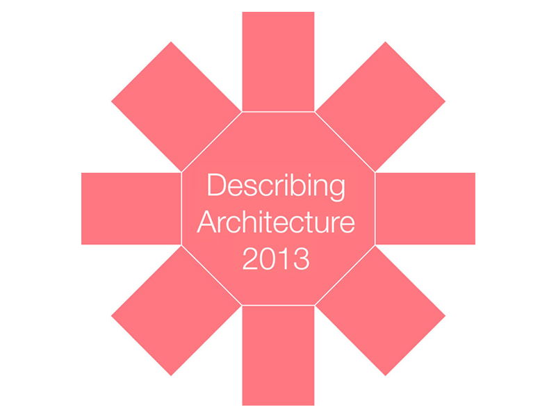 Describing Architecture 2013 – Call for Submissions