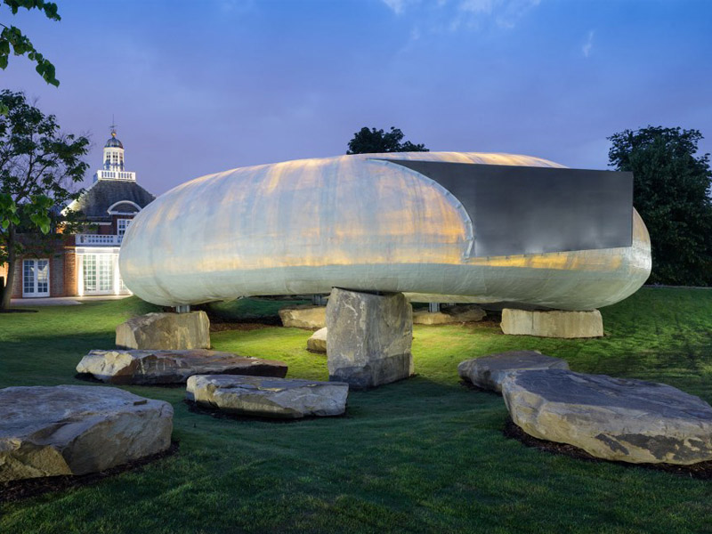 Smiljan Radic’s Serpentine Pavilion Opens