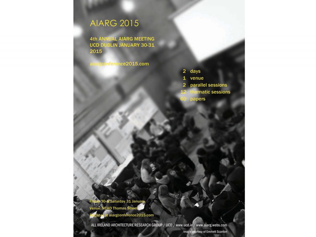 All-Ireland Architecture Research Group 2015